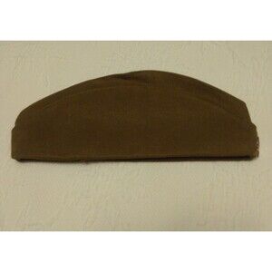 New Russian Khaki Garrison Cap with Red Star Emblem